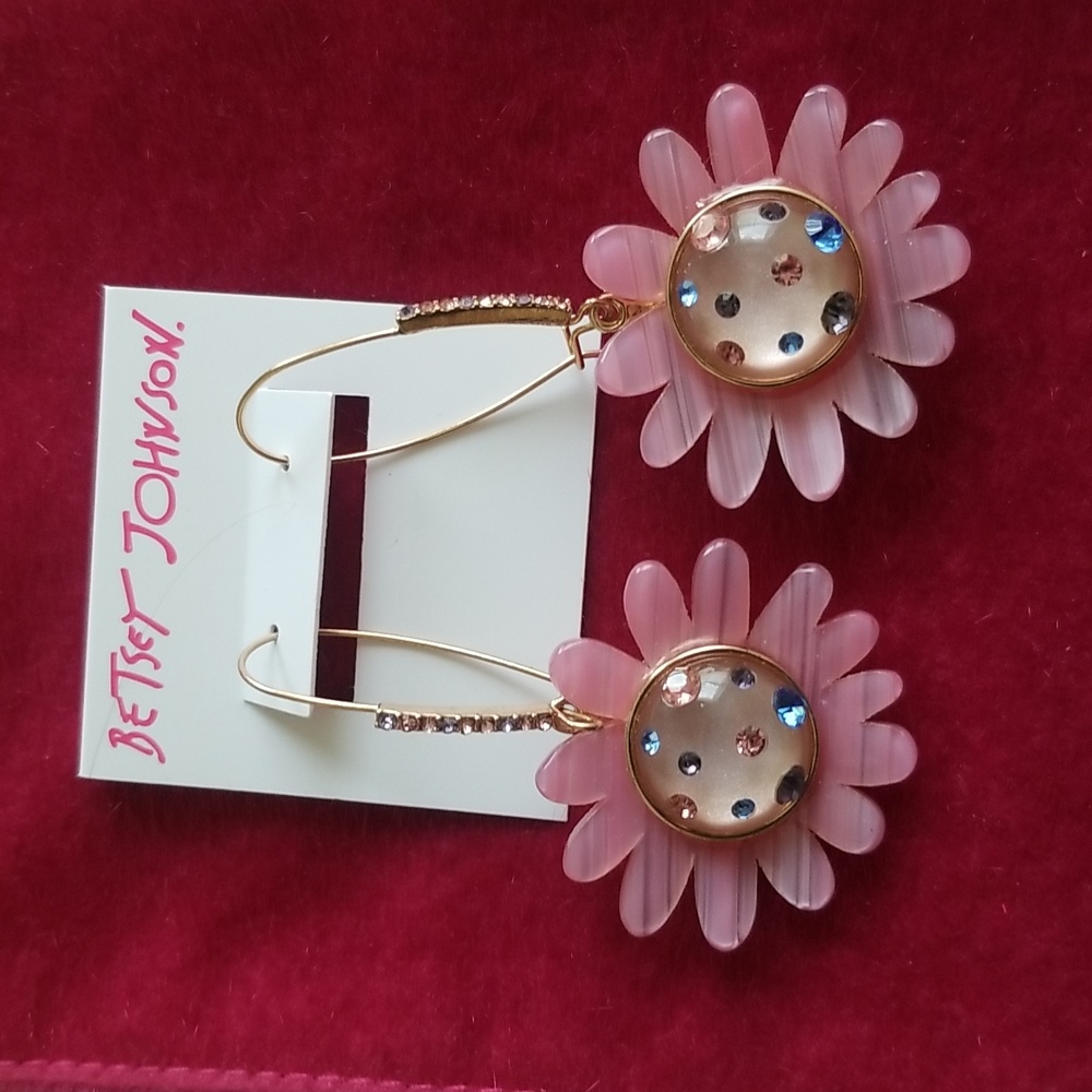 New Betsey Johnson Earrings
